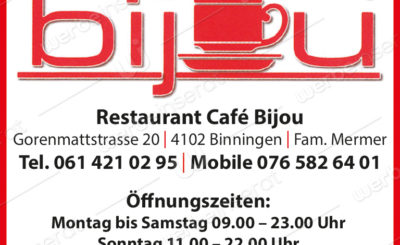Restaurant Cafe Bijou