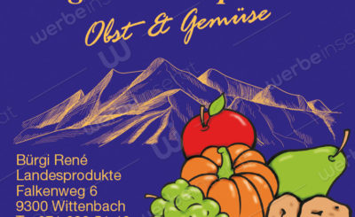 Bürgis Landesprodukte Obst & Gemüse
