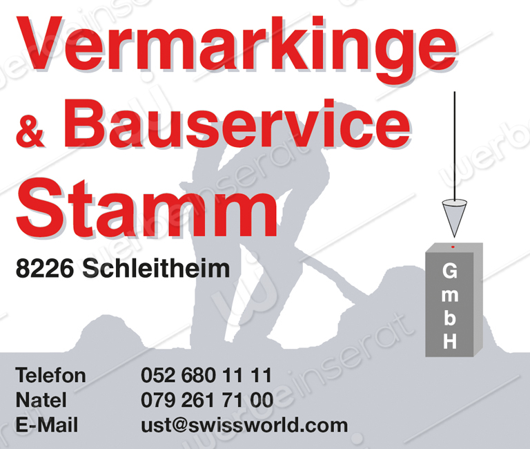 Inserat Nr11 Stamm GmbH V1 2