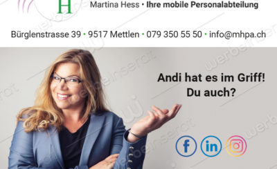 Personalangelegenheiten Martina Hess