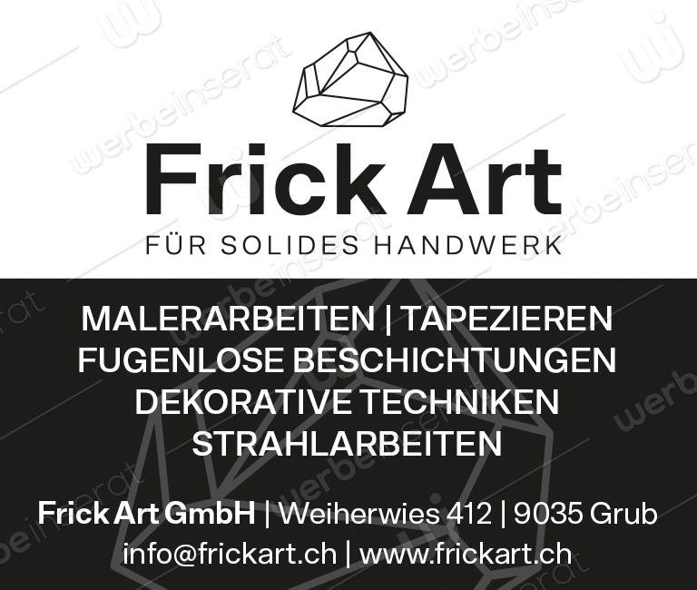 Inserat Nr17 Frick Art GmbH V2 2