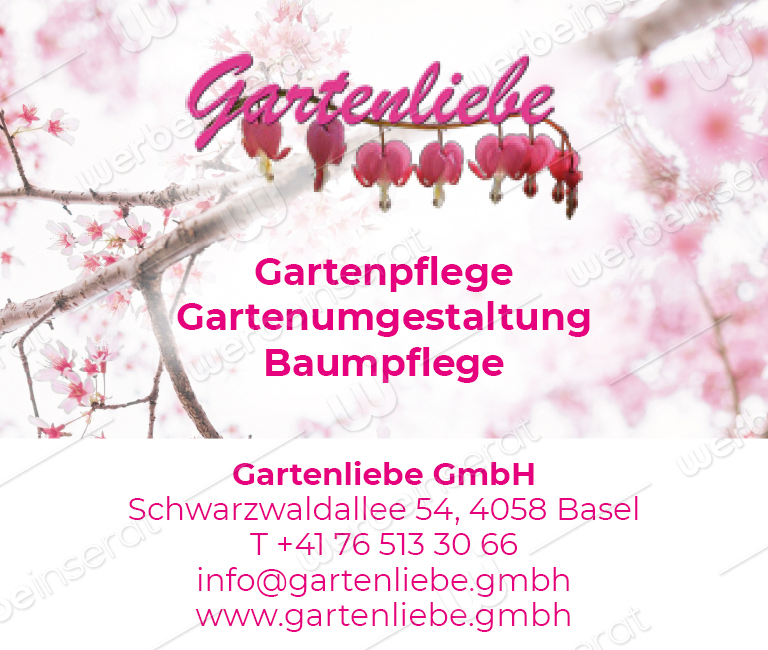 Inserat Nr19 Gartenliebe GmbH V1 2