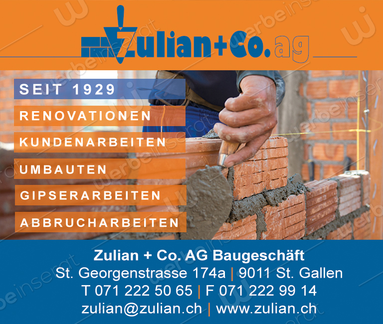 Zulian + Co. AG Baugeschäft
