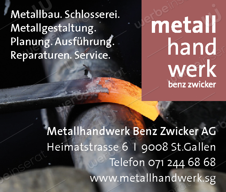 Metallhandwerk Benz Zwicker AG