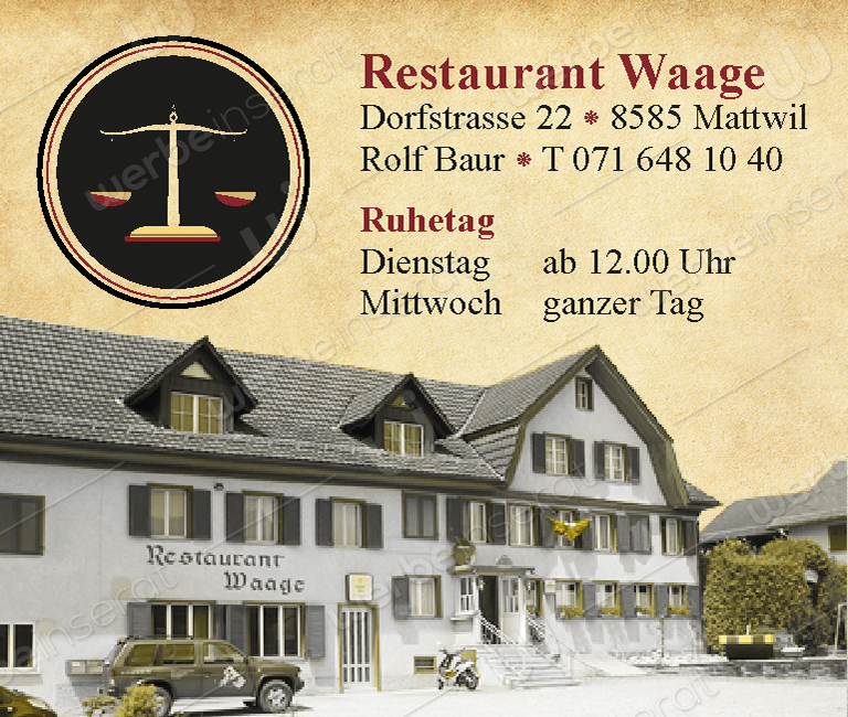 Inserat Nr8 Restaurant Waage V1 2