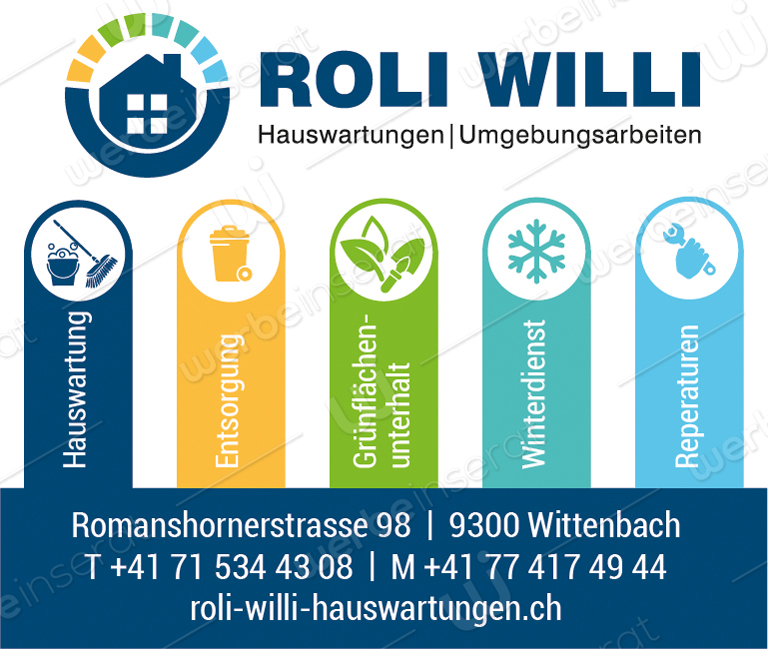 Inserat Nr9 Rolli Willi Hauswartungen V1 2