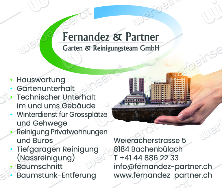 Inserat Nr19 Fernandez Partner GmbH 2