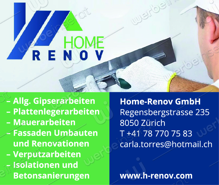 Inserat Nr08 Home Renov GmbH 2