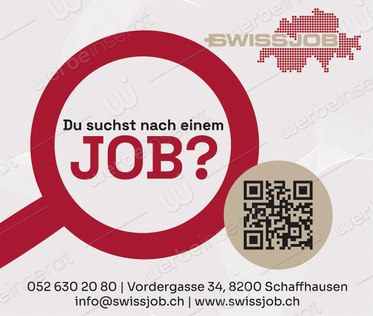 Inserat Nr23 Swissjob Service AG 2