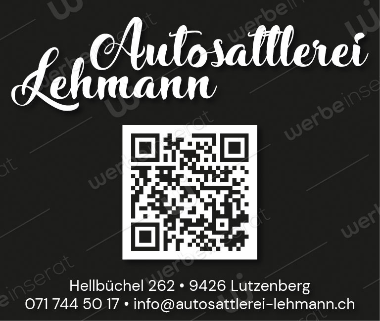 Inserat Nr12 Autosattlerei Lehmann2 2