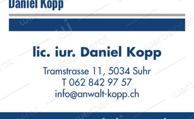 Rechtsanwalt Daniel Kopp