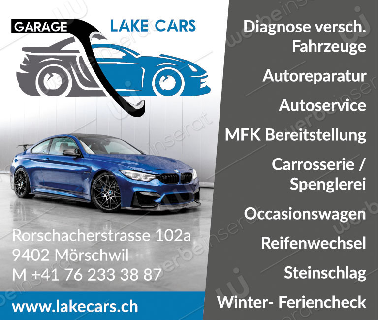 Inserat Nr18 Lake Cars Moerschwil GmbH 2