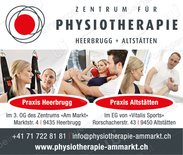 Inserat Nr15 Zentrum fuer Physiotherapie am Markt GmbH 2